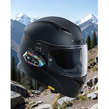 Çift Telefon Destekli Bluetooth Kask Kulaklık Uczzzy20intercom-1