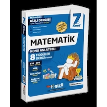 Gizli Yayınları 7. Sınıf Matematik Müfredatın Gizli Dergisi Maarif Model