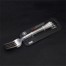 Avcı 101 Narin Yemek Çatalı 19,5 Cm 6 Adet Gümüş