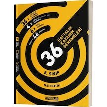 8. Sınıf LGS Matematik 36 Haftalık Kazanım Denemeleri- Hız Yayınları
