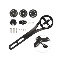 Alüminyum Bisiklet Bilgisayar Tutucu, Garmin/bryton/wahoo/cateye Uyumlu, Spor Kamera Adaptörlü, 144x38mm, 39g Çok Renkli Çok Renkli