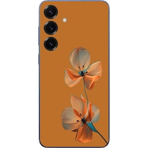 Samsung Galaxy S25 Plus Uyumlu Hibüskus Çiçeği Baskılı Silikon Kılıf Renkli