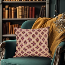 Turkıshrug Kıngdom Kilim Motifli Kırlent Yumuşak Dokulu 43 X 43 Çok Renkli