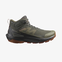 Salomon Elixir Activ Mid Gore-tex Erkek Haki Bot Düz L47560300 Haki