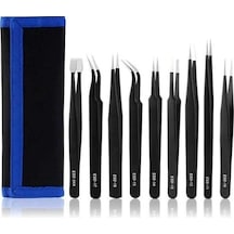 9 Adet Esd Cımbız Seti Pc Saat Tablet Telefon Tamir Cımbız Seti (502664694)