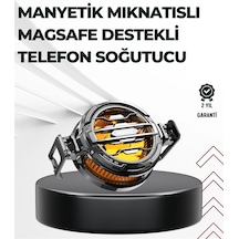 Telefon Soğutucu Led Işık Efektli Power Atlı Sessiz Ve Taşınabilir Model