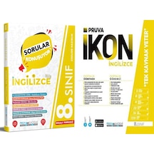 Pruva Akademi 8. Sınıf İngilizce Soru + Defter Seti 2 Kitap 2023