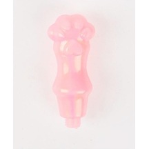 Mum Mühürü Sapı Kedi Patisi Model Sentetik Reçine Sedef Pembe M8 Karışık