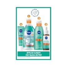 Derma Skin Clear Sivilce Karşıtı Serum 30ml, Makyaj Temizleme Suyu 400ml, Tonik 200ml Ve Gece Kremi