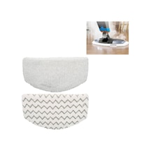 Cbtx Bissell 1940/1440 İçin Buharlı Paspas Bezi Kapak Aksesuarları, Özellikler: 1 Şerit + 1 Beyaz