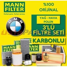 Bmw 3.16I F30 Mann-Filter Filtre Bakım Seti 2013-2015