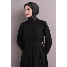 Armine Saf İpek Twill Eşarp 9628d 85 Kahve Çekirdeği