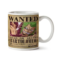 Wanted Bartolomeo Anime Aranıyor İki Tarafı Baskılı Kupa Bardak Çok Renkli
