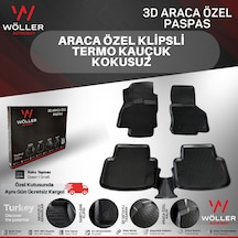Toyota Uyumlu Camry Paspas 3D Havuzlu Wöller Paspas