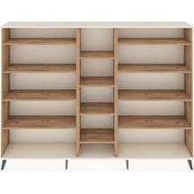 Arges Dolap 11 Raflı 220x30x163 Çam-aytaşı/çam Aytası/atlas Çam - Atlas Çam