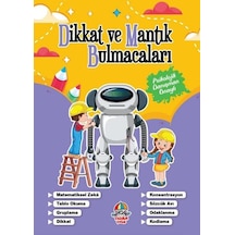 Dikkat ve Mantık Bulmacaları - Mor Kitap- Yağmur Çocuk