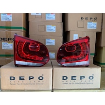 Vw Golf6 2009-2013 Arası Depo Ledli Sağ Ve Sol İç Stop Lambası 5k0945093p / 5k0945094p