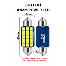 41mm Sofit Led C5w Canbus Tavan Plaka Ampul 1 Takım