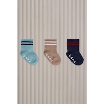 U.S. Polo Assn. U.s. Polo Assn Erkek Bebek Kahverengi Çorap Kahverengi
