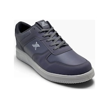 Luttoon 4027-27 Cilt Deri Anatomik Erkek Sneaker 45-48 Füme