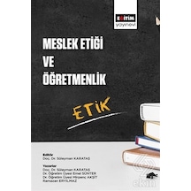 Meslek Etiği ve Öğretmenlik - Emel Sünter Yalçın - Eğitim Yayınevi