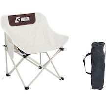 Hyt- Outdoor Alüminyum Alaşımlı Katlanır Sandalye Taşınabilir Kamp Piknik Katlanır Sandalye-beyaz