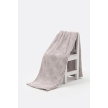 Özdilek Çift Kişilik Trendy Art Deco Battaniye Gri