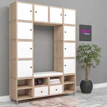 Colerfull Çok Amaçlı Dolap Mdf Siyah