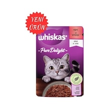 Whiskas Sığırlı Pure Delight Yetişkin Kedi Yaş Maması 28 x 85 G