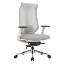 Hunt Mobilya Roha Gri Kumaş Ofis Makam Koltuğu Gri