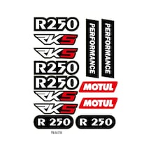 Sticker Seti Rks R250 Tasarımlı Grenaj Kaplama 05 Nötr