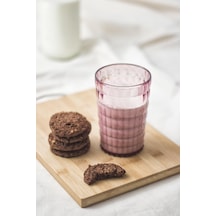 Allegra Mürdüm Akrilik Bardak 400 Ml Şık Su Ve Meşrubat Bardağı Cam Değildir Kırılmaya Dayanıklı Tekli Mürdüm