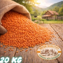 Kırmızı Mercimek 20 Kg Köy Malsulü