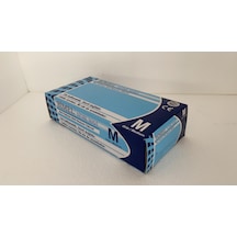 Bimel Nitril Pudrasız Muayene Eldiveni Mavi 100'lü