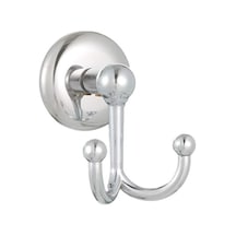 Banyo Krom Eko Lüx Çiftli Bornoz Askılığı