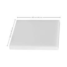 Beyaz 40x40 Cm 50 Mm Polietilen Kesim Takozu