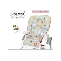 Holmer Organik Mama Sandalyesi Minderi & Kılıfı Kemer Deliksiz