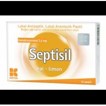 Septisil Bal-Limon Pastil 16Lı