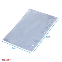 6x9 Cm Antistatik Kilitsiz Esd Poşet Anti-statik Poşet 100 Adet