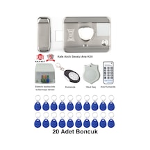 Kale Kilit Motorlu Sessiz Otomat Kd050/30-400 Kumandalı, Damla Anahtarlı, Elektrikli Kapı Kilidi