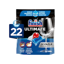 Ultimate 22 Kapsül Bulaşık Makinesi Deterjanı Tableti 1 X 22 Kapsül