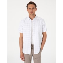 Pierre Cardin Erkek Beyaz Gömlek Kısa Kollu 50307066-vr013 Beyaz