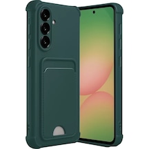 Newface Samsung Uyumlu Galaxy A17 5g Kelvin Kartvizitli Silikon - Koyu Yeşil - Özel Seri 8683140905026
