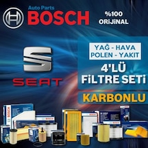 Bosch Seat Leon 1.6 Benzin Filtre Bakım Seti 2003-2006 4kp Aeh-akl-apf