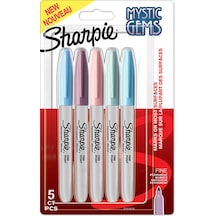 2 Adet Sharpie Mystic Gems 5lü Blister Yeni Renkler