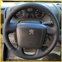 Peugeot Boxer Araca Özel Direksiyon Kılıfı Siyah