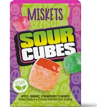 Mıskets Karışık Meyvelı Şeker Kaplı Yumuşak Şeker 50 Gr X 8 Adet