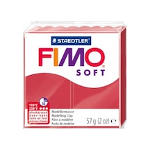 Staedtler Fimo Soft Polimer Kil 57Gr. Vişne Kırmızısı 8020-26