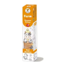 Lino Yapışkanlı Boyama Rulosu Farm 86x20 Cm Ls-101