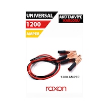 Profesyonel Akü Takviye Kablosu 1200 Amp 2,3 Mt. Tüm Araçlara Uyumlu